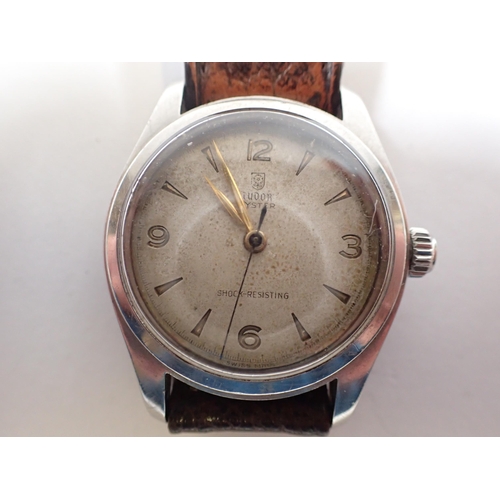 543 - A Tudor Oyster Rolex vintage gentlemen's wrist watch