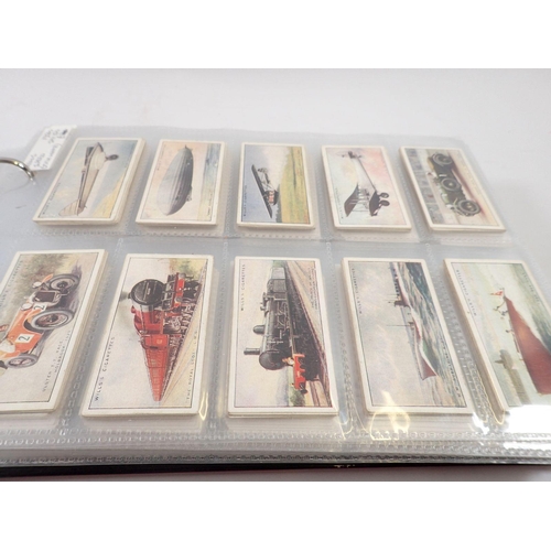 682 - An album of twenty two sets of cigarette cards including Players Celebrated Gateways, cat value £500