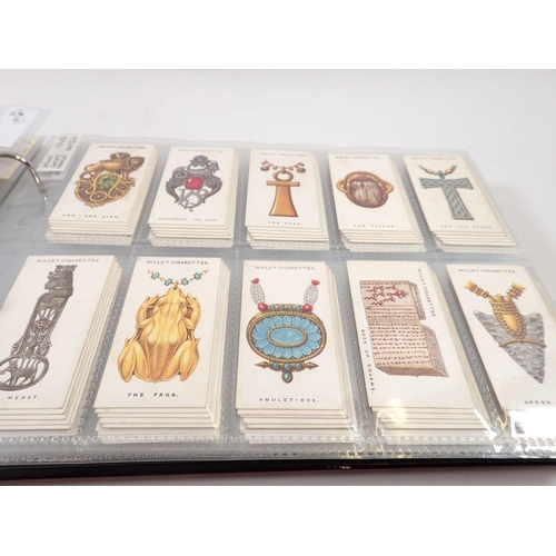 682 - An album of twenty two sets of cigarette cards including Players Celebrated Gateways, cat value £500