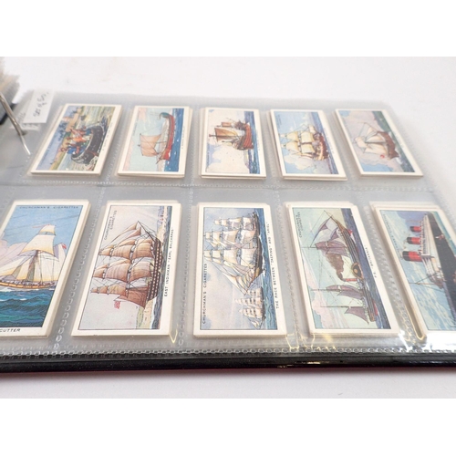 682 - An album of twenty two sets of cigarette cards including Players Celebrated Gateways, cat value £500