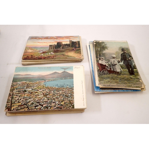 689 - A box of postcards - assorted subjects