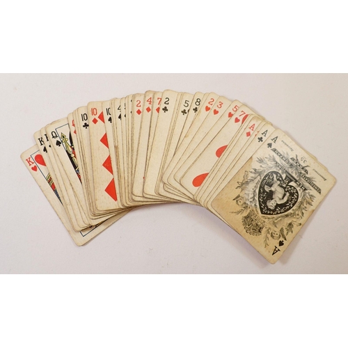 1070 - A Victorian set of playing cards by the New York Consolidated Card Co: “Squeezers No.35”