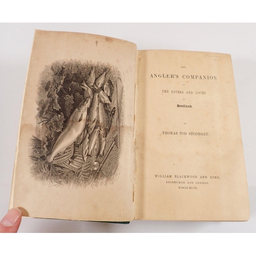 681 - Stoddart's Anglers Companion by Thomas Stoddart (1847) first edition