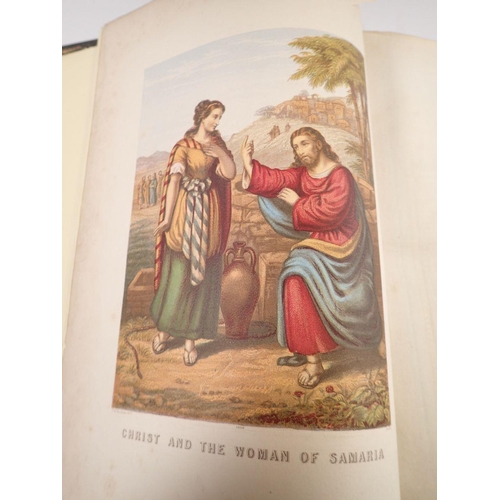 689 - The Self Interpreting Family Bible by the late Rev John Brown with colour plates