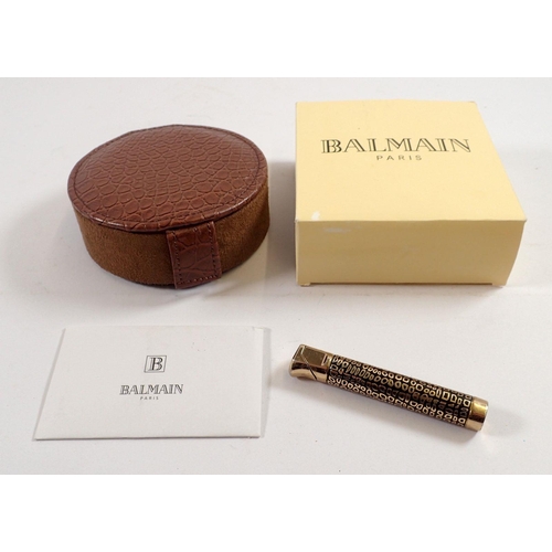 805 - A Balmain cigarette lighter, boxed