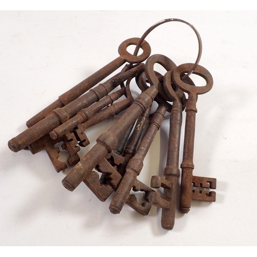 839 - A bunch of large old keys