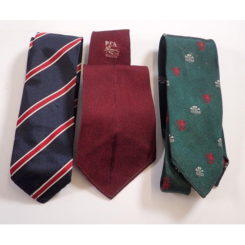 974 - Three ties belonging to Berwyn Jones including 1962 Commonwealth Games  (representing Wales), Studen... 