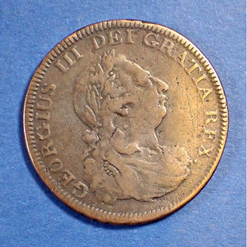 660 - A George III five shillings dollar coin 1804, Bank of England emergency issue, Cond: fine