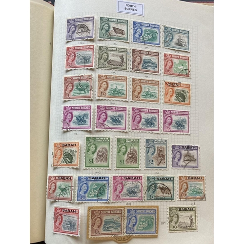 745 - Malaya collection well presented in 37 page red Senator album. Mostly used definitives and commemora... 