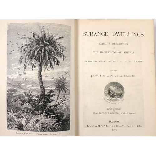 884 - Strange Dwellings by Rev J G Wood published Longmans Green 1871