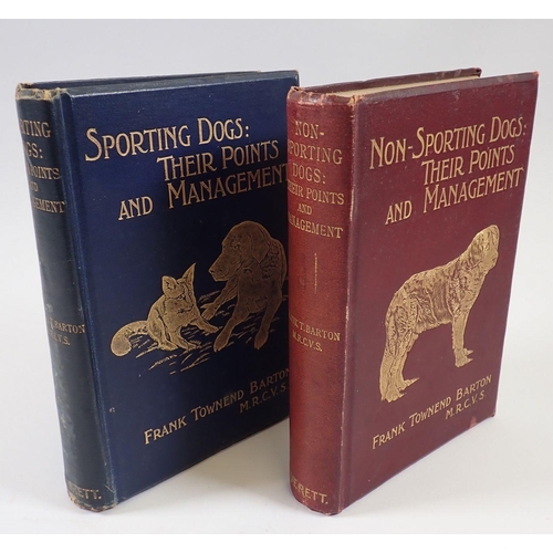 895 - Sporting Dogs and Non Sporting Dogs by Frank Townsend Burton 'Their Points & Management'