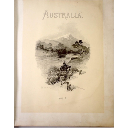 920 - A Picturesque Atlas of Australia with engraved illustrations