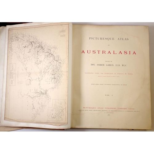 920 - A Picturesque Atlas of Australia with engraved illustrations