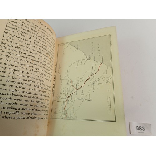 883 - My African Journey by Winston Spencer Churchill published by Hodder and Stoughton 1908