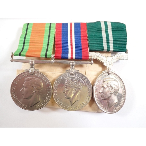 435 - An Air Efficiency Medal and WWII pair to Squadron Leader I A Macaulay AAF plus cased CBE and set of ... 