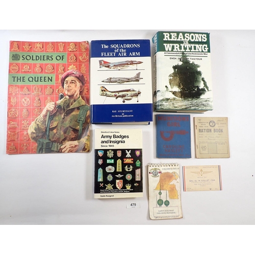 479 - A small group of military books