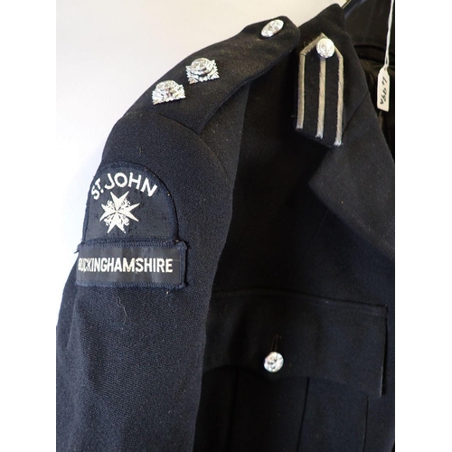 499A - A St Johns ambulance gentleman's uniform, size 42