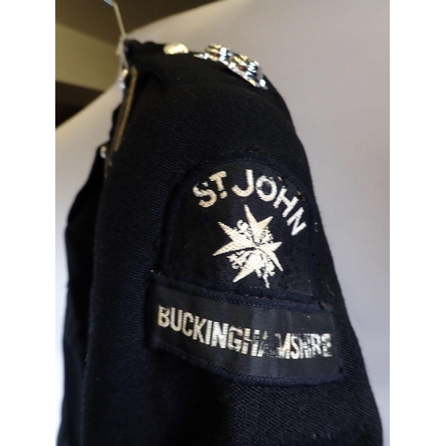 499A - A St Johns ambulance gentleman's uniform, size 42