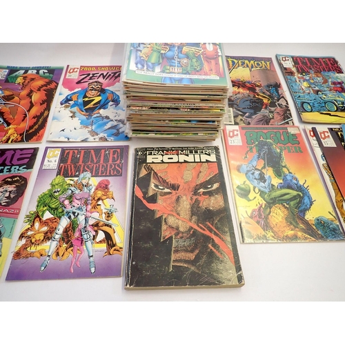 586 - A quantity of 38 Judge Dread comics and 15 Judge Anderson, 9 Time Twisters, 4 Rogue Troopers, also '... 