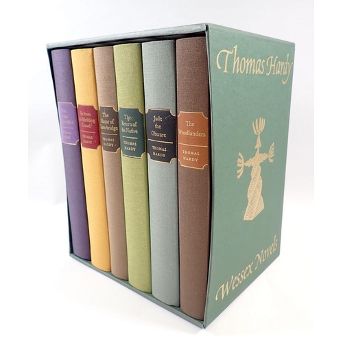 614 - Thomas Hardy - The Wessex Novels, six volumes in slip case The Folio Society - VGC