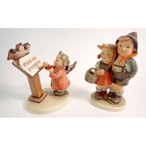 62 - Two Hummel figures