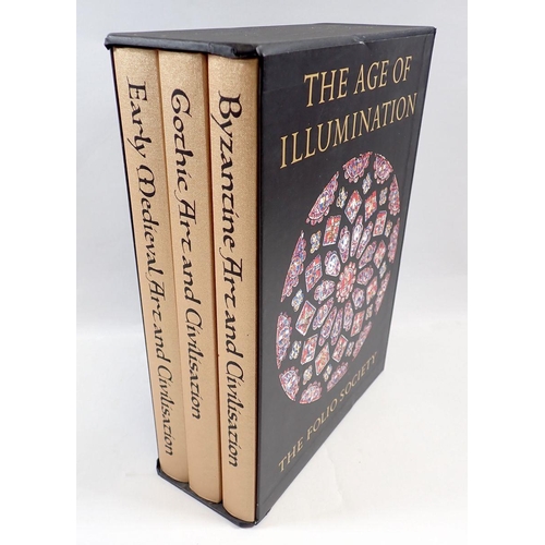 630 - The Age of Illumination - three volumes in slip case, The Folio Society - VGC