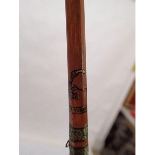 793 - Two split cane fly fishing rods - Millwards 'Fly Rover' 8'6