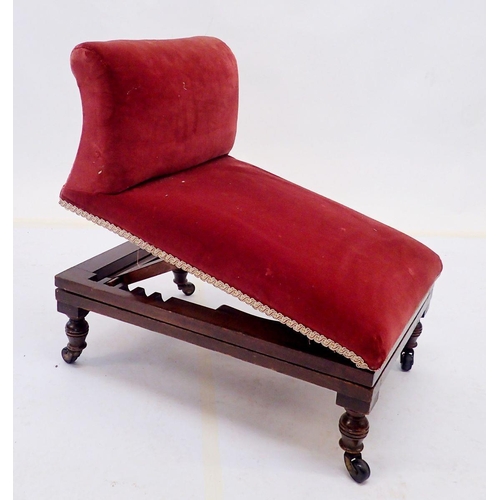 970 - A Victorian gout stool