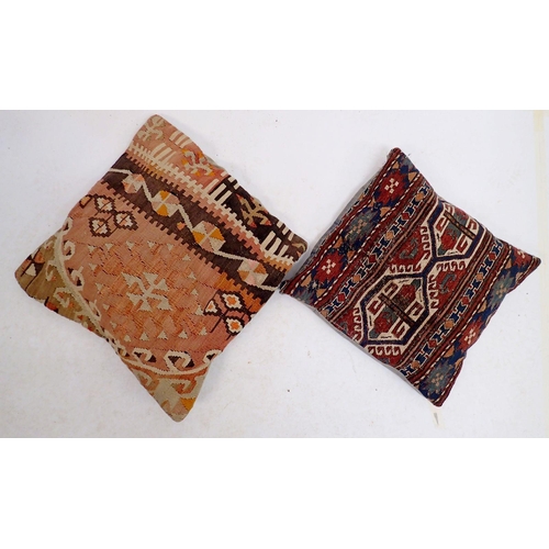 989 - Two Turkoman style cushions