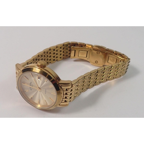 652 - A Rotary gold plated ladies wrist watch