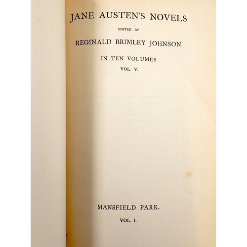 709 - A set of ten volumes of Jane Austen