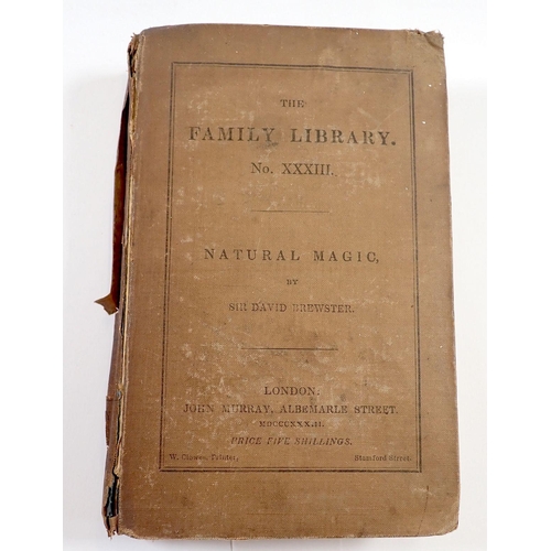 728 - The Family Library - Letters on Natural Magic by Sir David Brewster to Sir Walter Scott