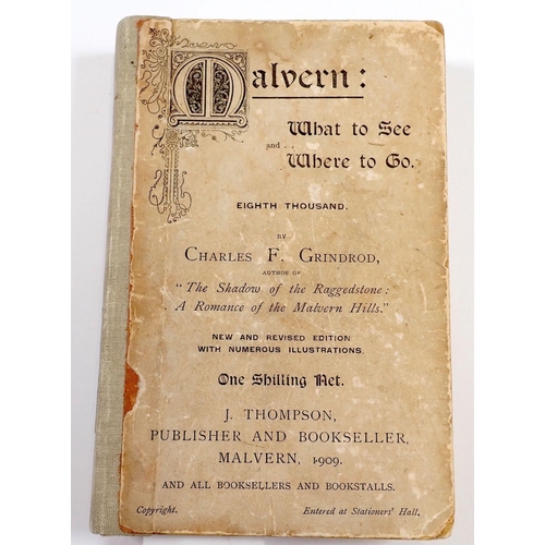 729 - 'Malvern What to See and Where to Go' ,1909 by Charles F Grindrod