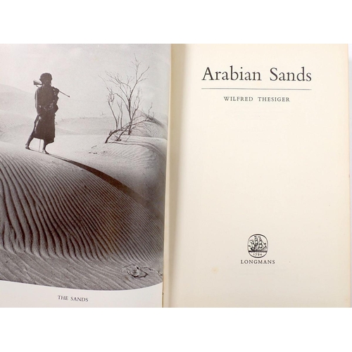 732 - Arabian Sands by Wilfred Thesiger, Longmans 1959