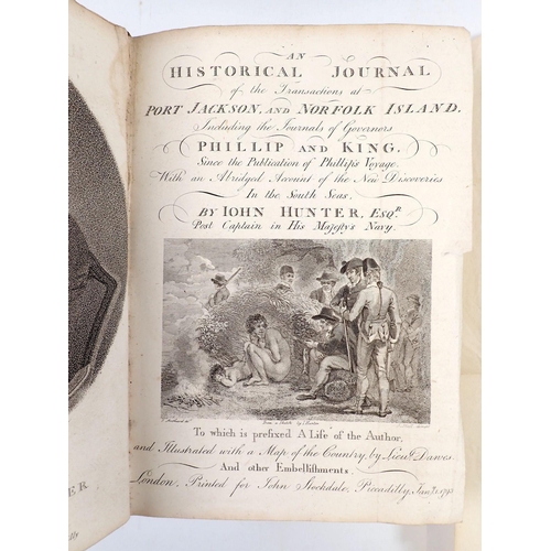 745 - An Historical Journal of the Transactions at Port Jackson and Norfolk Island by John Hunter 1793 - A... 