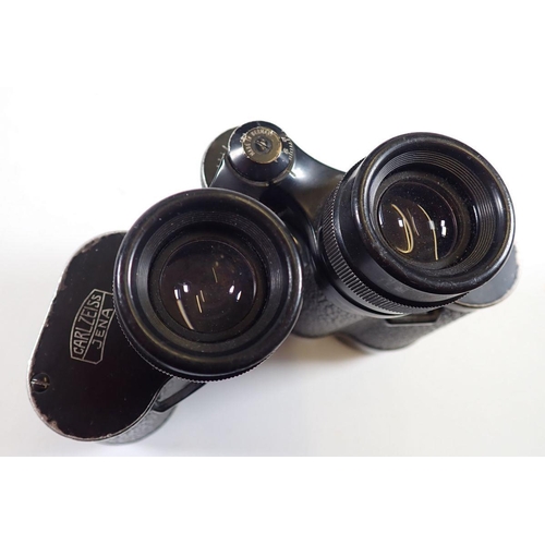 905 - Two pair of binoculars including Carl Zeiss Jean, 8 x 30 and a cased Commodore pair 10 x 50