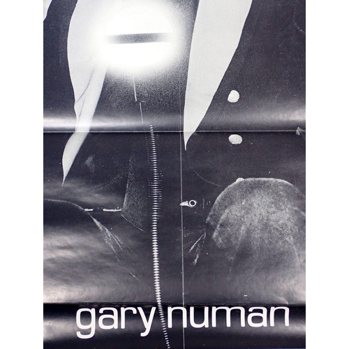 1060 - A vintage Gary Numan Tubeway Army poster Bega 7 G & L, 76 x 51cm