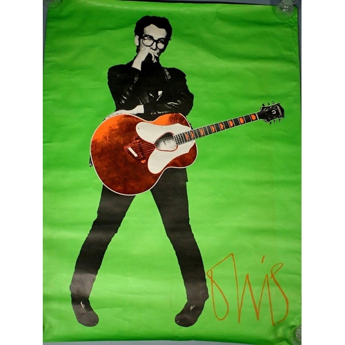 1062 - An Elvis Costello Barney Bubbles original 1978 Stiff records promotional poster, 101 x 76cm