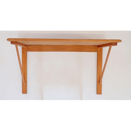 1126 - An Ercol console shelf, 83cm wide