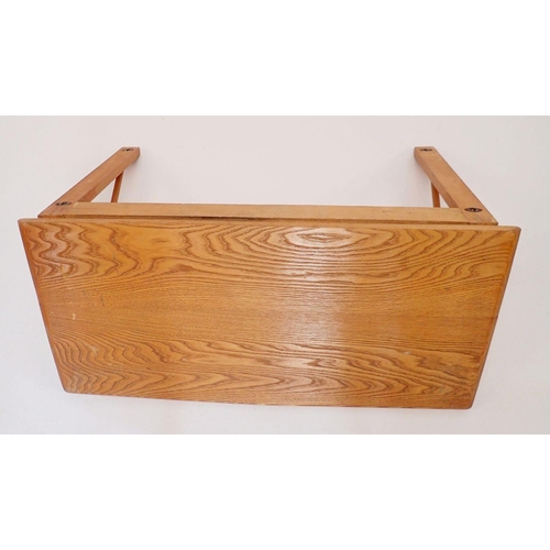 1126 - An Ercol console shelf, 83cm wide