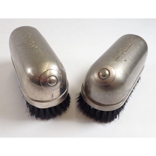 1145 - A pair of Mutax hot water hat brushes