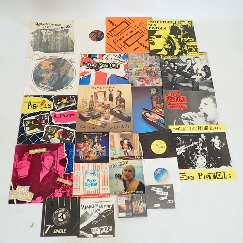 1278 - Thirteen Sex Pistols records, eight singles, two tapes and a CD