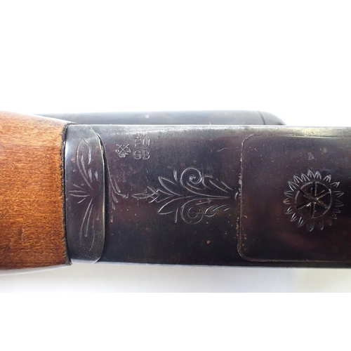 1357 - A deactivated Baikal 12 bore side by side shotgun 27.5cm barrel, Serial No. 32512, with deactivation... 