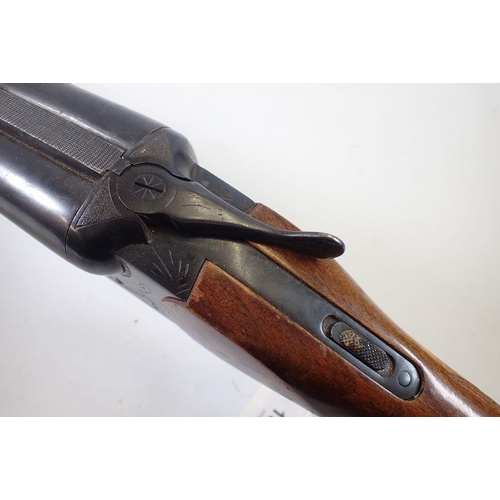 1357 - A deactivated Baikal 12 bore side by side shotgun 27.5cm barrel, Serial No. 32512, with deactivation... 