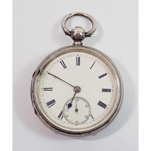 740 - A silver pocket watch