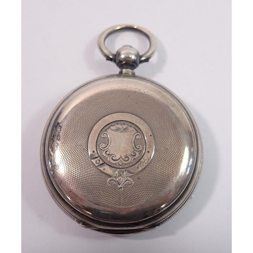 740 - A silver pocket watch