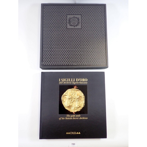 789 - Great Seals of the Vatican Secret Archives, limited edition in box