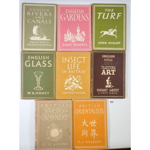 800 - Nine volumes Britain in Pictures published Collins