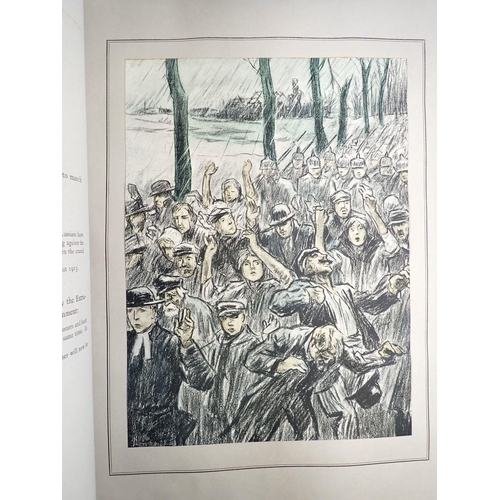 806 - The Great War one hundred cartoons by Louis Raemaekers including one hundred coloured plates, London... 