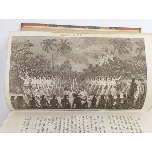 842 - A Voyage to the Pacific Ocean by Captain James Cook published 1784, Vols 1 & 3